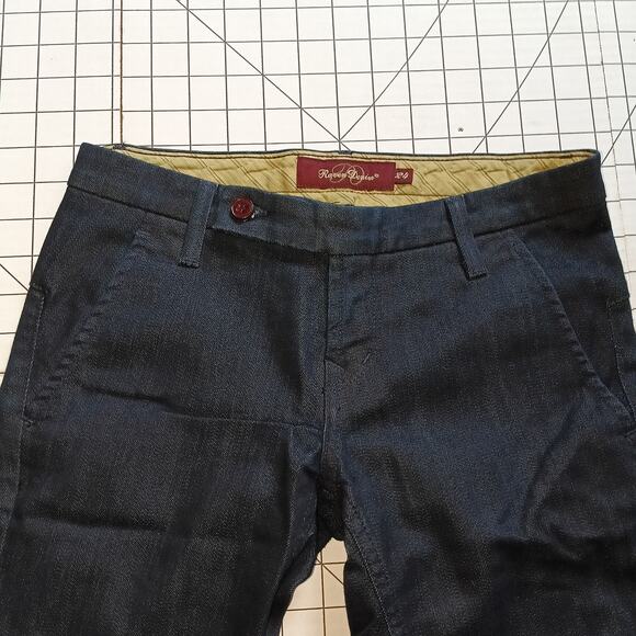 Raven Denim Vintage Y2K Blue Denim Bootcut Trouser Jeans 28 - Picture 3 of 8